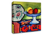 August Macke Still Life With Apple Peel And A Japanese Fan Canvas Wall Art