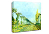 Sisley Street In Louveciennes Canvas Wall Art