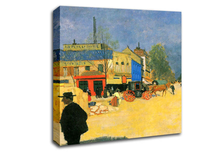 Felix Vallotton The Place Clichy In Paris Canvas Wall Art