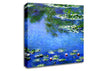 Monet Water Lilies In Monets Garden Canvas Wall Art