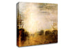 Joseph Mallord Turner Whalers Boiling Blubber Canvas Wall Art