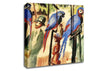 August Macke With The Parrots Canvas Wall Art