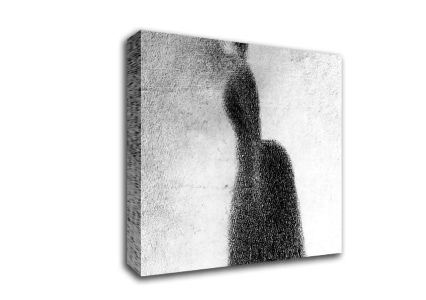 Seurat Woman Canvas Wall Art