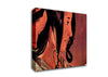 La Tour Womans Head In Profile Canvas Wall Art