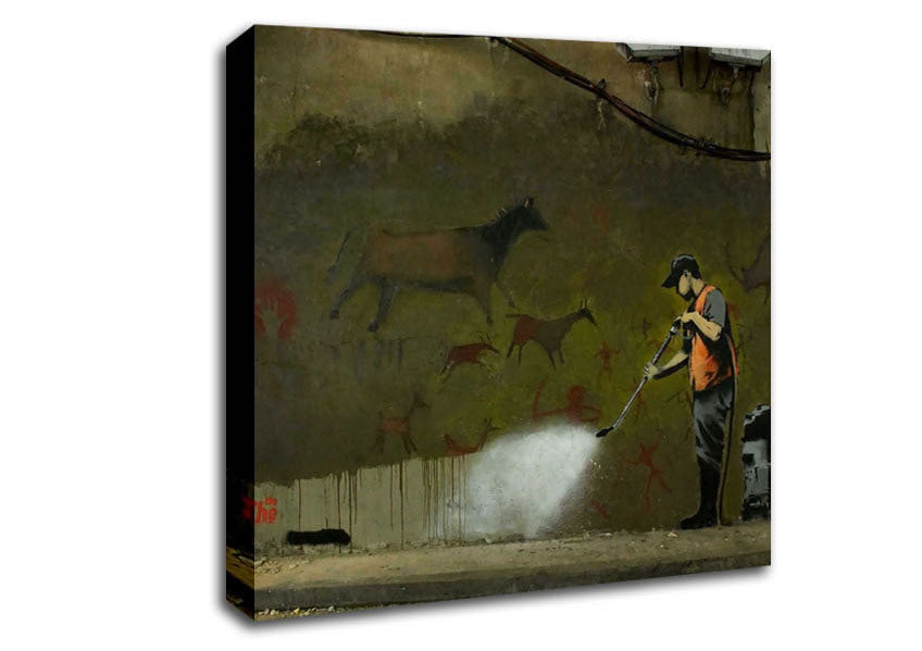 _Street Art Removal Canvas Wall Art