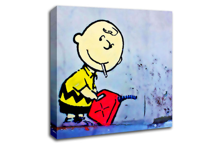 Bad Boy Charlie Canvas Wall Art