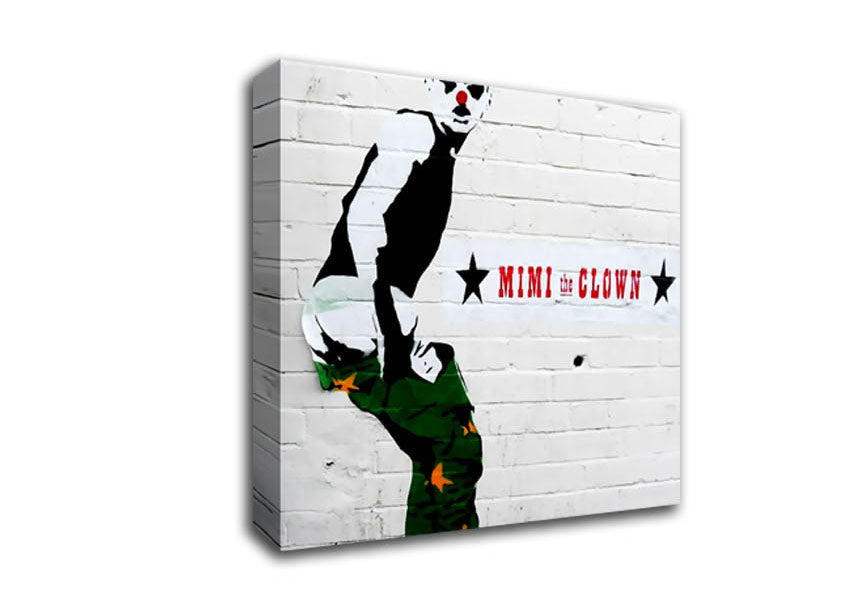 Clown Canvas Wall Art