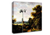 Countryside Cctv Canvas Wall Art