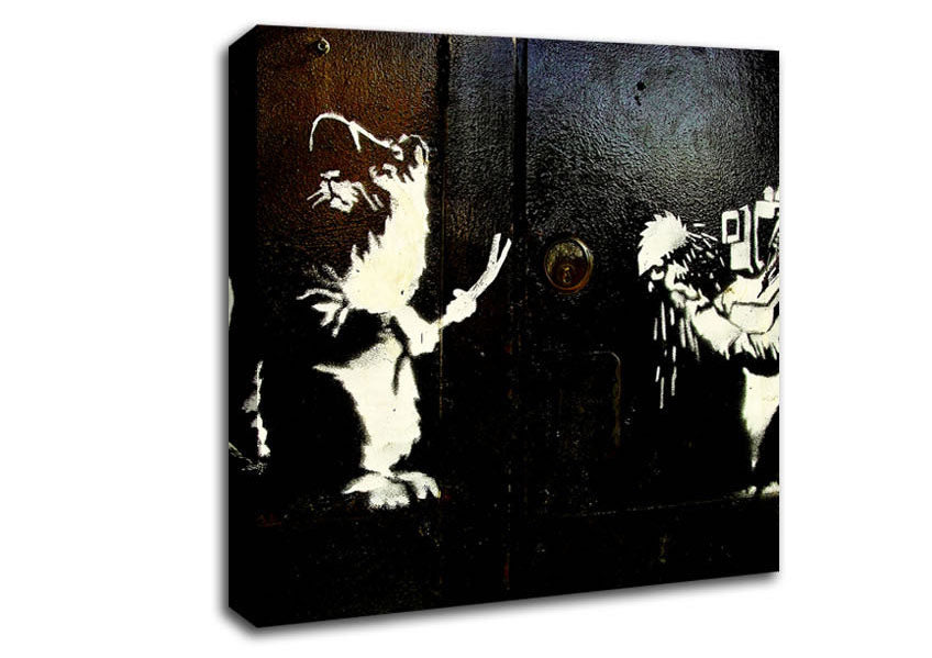 Crooked Rats Canvas Wall Art