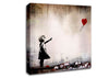 Heart Balloon Canvas Wall Art