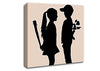 Love War Kids Canvas Wall Art