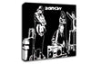 Old Skool Black Canvas Wall Art