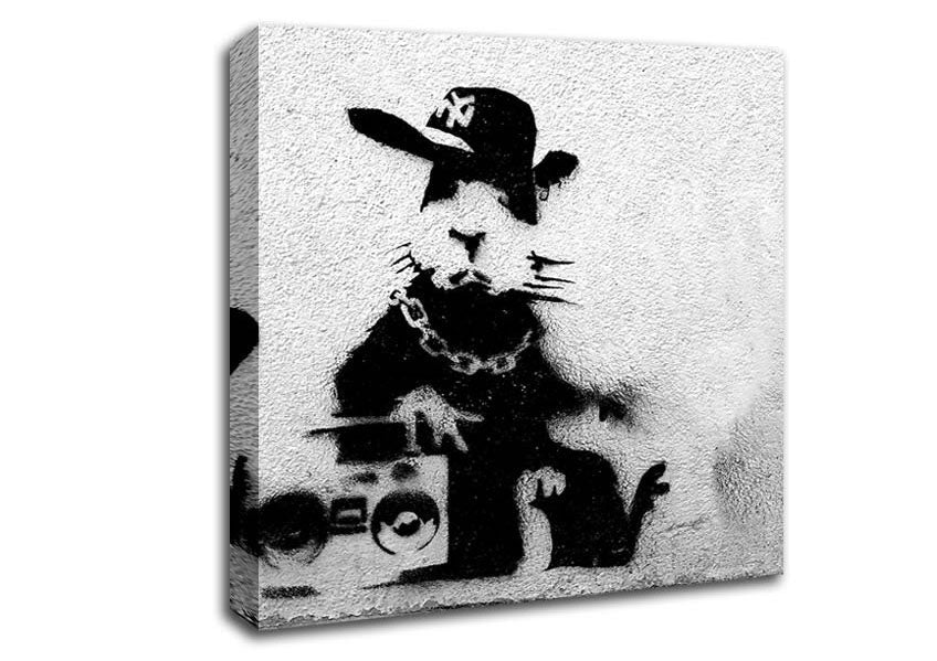Rap Rat Canvas Wall Art