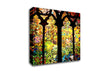 Stained Glass Graffiti Canvas Wall Art