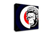 The Queen Monkey Canvas Wall Art