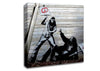 Wheres The Hippy Love Canvas Wall Art