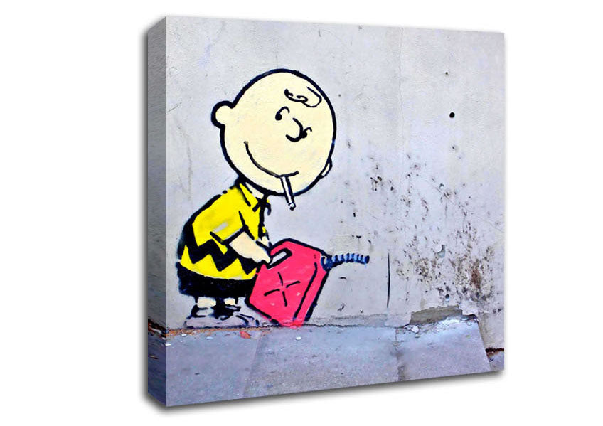 Charlie Brown Canvas Wall Art