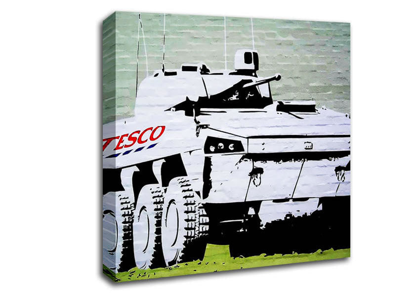 Tesco Army Canvas Wall Art
