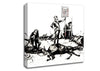 Custers Last Stand Canvas Wall Art