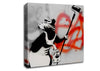 Graffiti Rat Removal Canvas Wall Art
