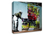 Grafitti Wallpaper Canvas Wall Art