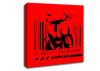 Heavy Weaponry Red Canvas Wall Art