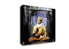 Injured Buddha Canvas Wall Art