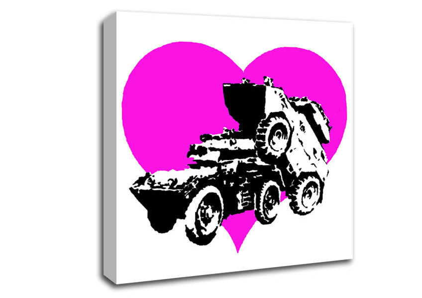 Love Bugs Canvas Wall Art