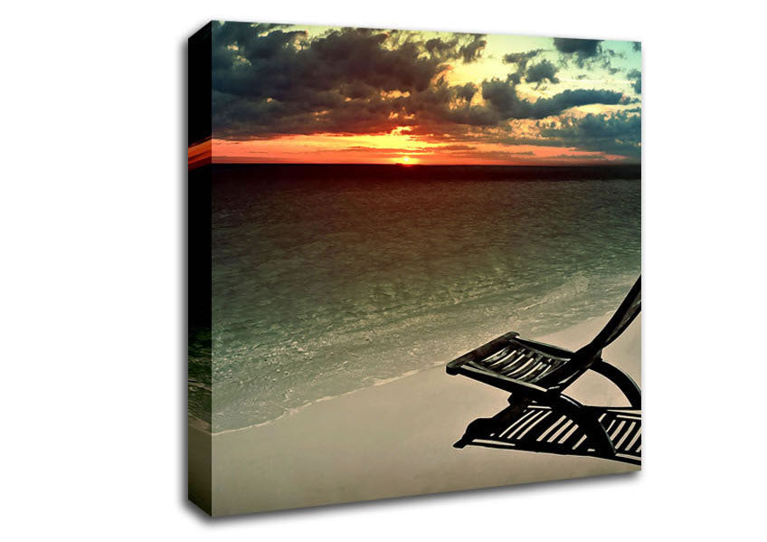 Evening Chill Canvas Wall Art