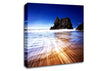 Retreating Wave Canvas Wall Art