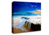 Spill Of The Ocean Waves Canvas Wall Art