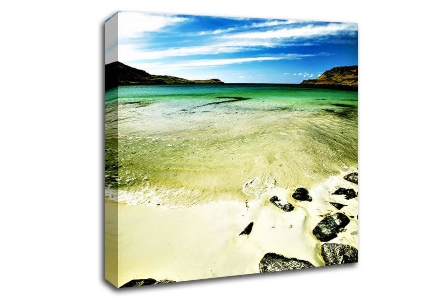 The Ocean Flow Bay Canvas Wall Art