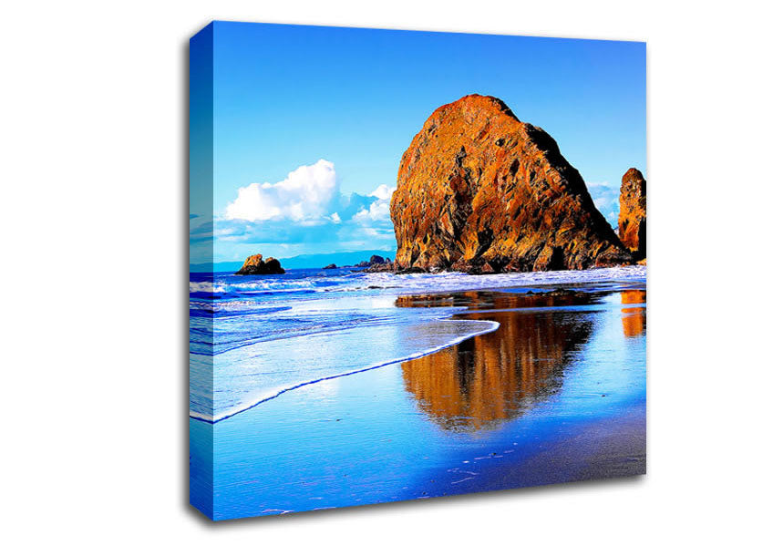 Magnificent Ocean Rocks Canvas Wall Art