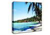 Relaxing Palm Tree Island Canvas Wall Art