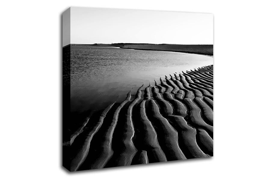Ripples Of Sand Canvas Wall Art