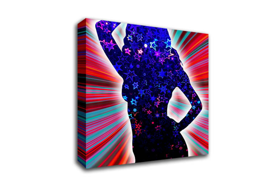 Energy Of A Woman Canvas Wall Art