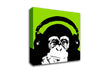 Monkey Dj Canvas Wall Art