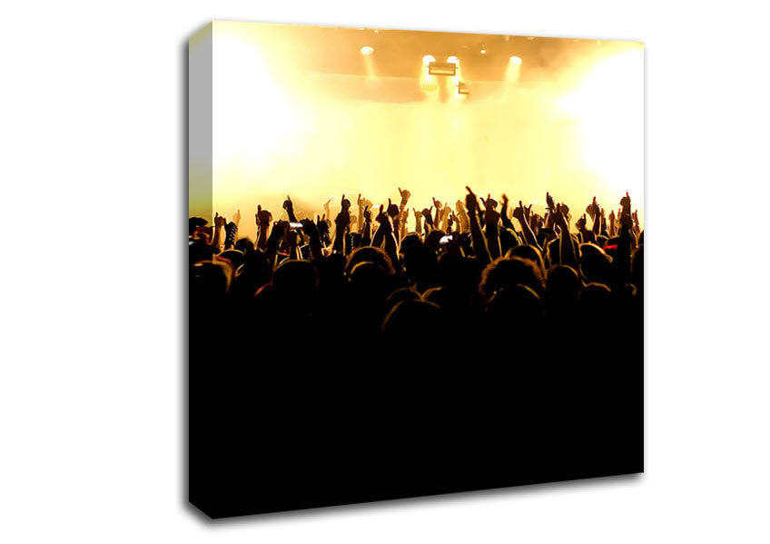 Concert Musical Freedom Canvas Wall Art