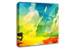 Clouds Multicolour Canvas Wall Art