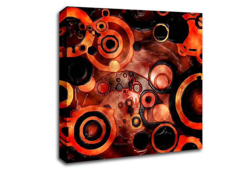 Lava Canvas Wall Art