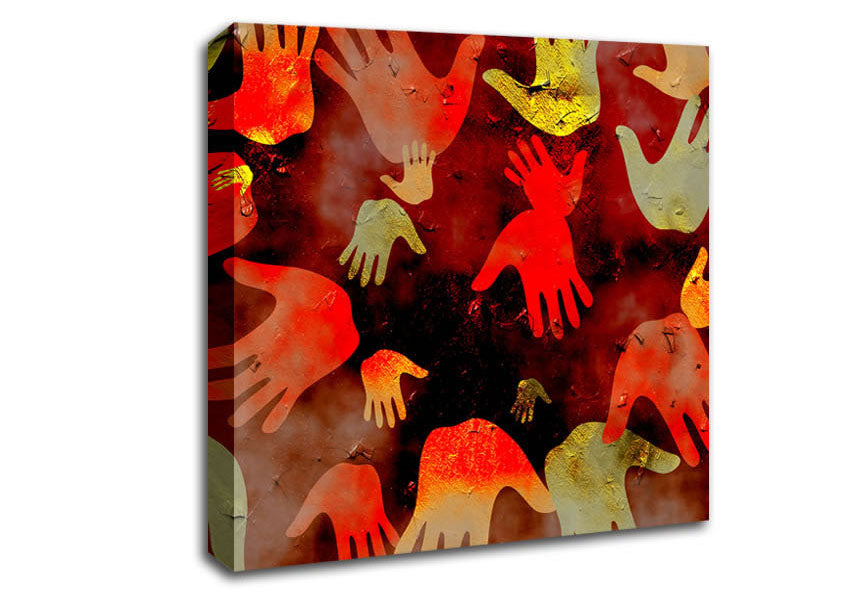 Hands Of Time Canvas Wall Art