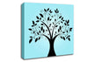 Surreal Blue Tree Canvas Wall Art