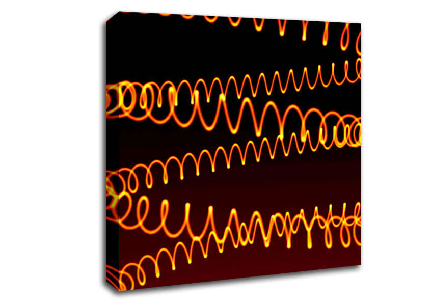 Fire Springs Canvas Wall Art