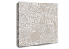 The Missing Piece Grey Canvas Wall Art
