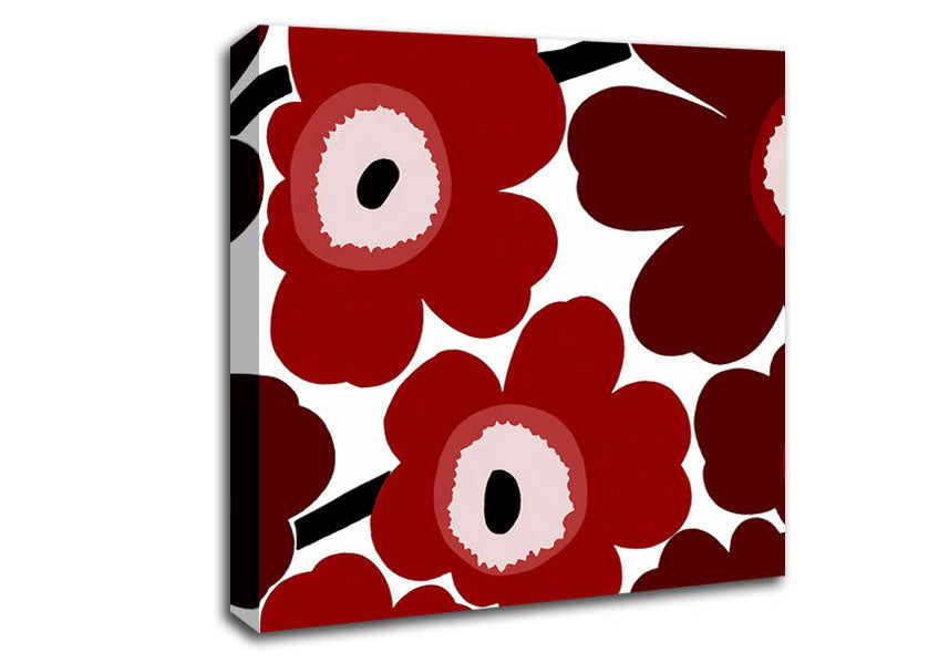 Red Poppies Canvas Wall Art