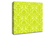 Flock Green Canvas Wall Art