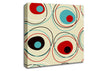 Oval Circles Canvas Wall Art