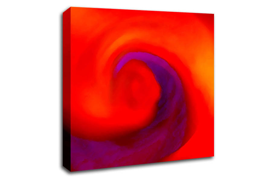 Whirlwind Of Colours Canvas Wall Art