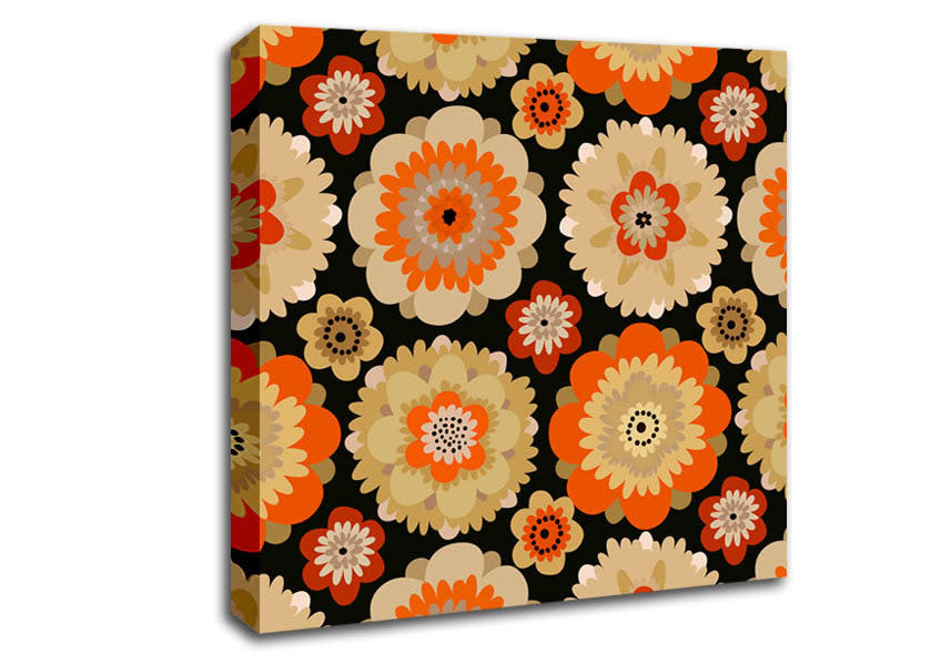 De Fleur Canvas Wall Art