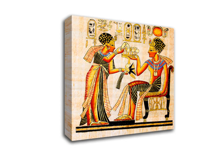 Egyptian Papyrus Canvas Wall Art